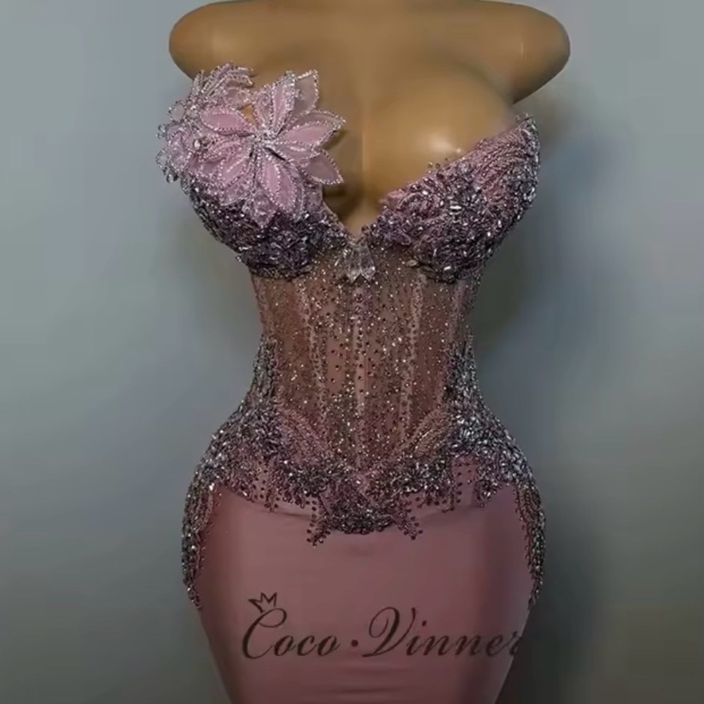 Lavender Embellished Gown